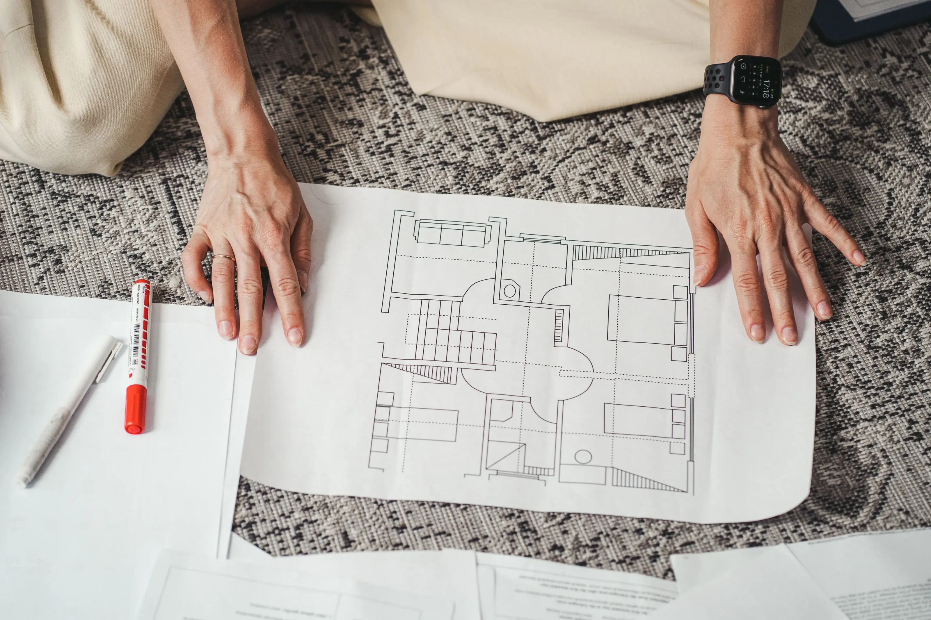 Grundriss und persönliche Analyse für die Immobilienbewertung in Düsseldorf
